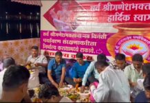 सावंतवाडीत धर्माधिकारी प्रतिष्ठानतर्फे निर्माल्य संकलन
