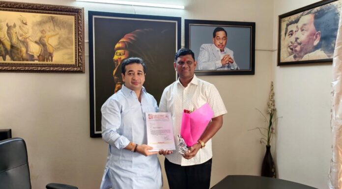 गोंधळी समाज संघटनेच्या जिल्हाध्यक्षपदी शशिकांत इंगळे