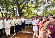 ‘जलतारा ‘ उपक्रम भूजल पातळी वाढवून दुष्काळावर मात करणारा : ना. नितेश राणे