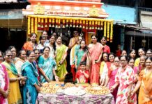 सावंतवाडीत उभाबाजार आणि वैश्यवाडा येथे अंगारकीनिमित्त सहस्र मोदक सोहळा उत्साहात; भाविकांचा उदंड प्रतिसाद
