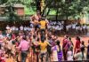 इंग्लिश मिडीयम स्कूल सरंद मध्ये दहीहंडी चा उत्सव