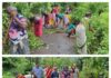 आंबव पोंक्षे गावात स्वछता अभियान