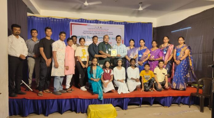 स्टेपिंग स्टोन ग्लोबल स्कूलमध्ये रंगला ‘ विज्ञान आणि समाज ‘ राष्ट्रीय विज्ञान नाट्योत्सव: