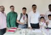 शालेय जिल्हास्तरीय तायक्वांदो स्पर्धेत निकम विद्यालयाचा गंधर्व धने सुवर्णपदकाचा मानकरी