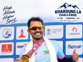 अत्यंत खडतर 72 किमीची खार्दुंगला चॅलेंज; प्रसाद देवस्थळी यांनी यशस्वीपणे केली पूर्ण