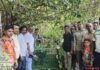 सातार्डा भटवाडी येथे वनविभागाने बिबट्याला पकडण्यासाठी रचला सापळा