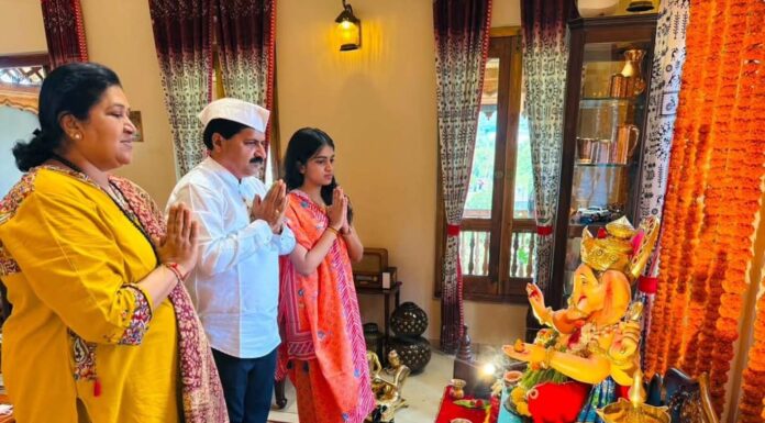 चिपळूणमध्ये गणरायाची भक्तिमय वातावरणात प्रतिष्ठापना