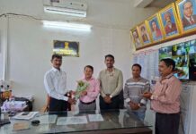 मिलिंद कदम देवरुख पंचायत समितीत सहाय्यक लेखाधिकारीपदी रुजू