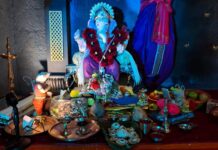 संगमेश्वरातील शेट्ये कुटुंबाची १५२ वर्षांची अखंड परंपरा; २५ घरांचा एकच बाप्पा