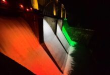 सेवा संकल्प अभियानांतर्गत तिलारी धरण परिसरात विद्युत रोषणाई आणि पर्यावरणपूरक दीपोत्सव