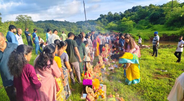 भक्ती, उत्साह अन् जयघोषात पाच दिवसांच्या बाप्पांना भावपूर्ण निरोप