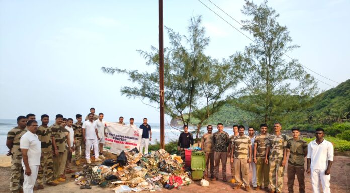 आरजीपीपीएल कंपनीतील केंद्रीय औद्योगिक सुरक्षा दल युनिटच्या वतीने विशेष स्वच्छता मोहीम