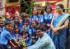 जागतिक कन्या दिनानिमित्त कोन्हवली शाळेतील विद्यार्थिनींचा सन्मान