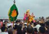रामेश्वर संस्थान आचराच्या गणपतीला भक्तीपूर्ण वातावरणात निरोप