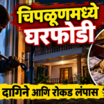 चिपळूणमध्ये घरफोडी; सोन्याचे दागिने आणि रोकड लंपास