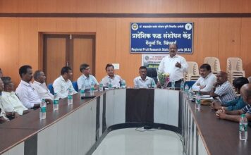 आंबा काजू व फळ पिके संरक्षणासाठी बागायतदारांनी दक्ष रहावे : संशोधन संचालक डॉ. वैभव शिंदे