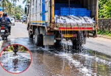 देवगडमध्ये मासळी वाहतूक वाहनांना रस्त्यावर दूषित पाणी सोडण्यास मनाई