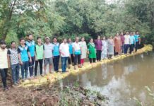जलसंधारणाचा ध्यास, पाणीबचतीचा निर्धार! मालवण नगरपरिषदेकडून देऊळवाडा येथे बंधाऱ्याची उभारणी!