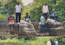 वेंगुर्ले न.प. तर्फे सुंदर भाटले येथे लोकसहभागातून वनराई बंधारा पूर्ण…