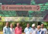 गोपुरीतील चिकूच्या बागेतील व्यासपीठाला माधवराव गाडगीळ यांचे नाव