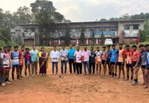 सिंधुदुर्ग फेडरेशनच्या कबड्डी खेळाडूंचा अंडर-२० संघ पालघर ला रवाना