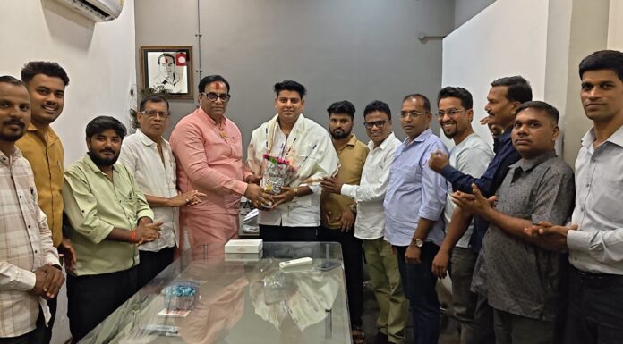 अॅड. मिलिंद उर्फ दादू नांदगांवकर यांची भाजयुमो महाराष्ट्र प्रदेश सचिवपदी निवड