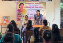 प्रभाग क्रमांक १५ मध्ये महिलांसाठी मोफत ब्युटी पार्लर मेकअप प्रशिक्षणाचा शुभारंभ