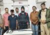 जंगली प्राण्यांच्या शिकारीसाठी झाडी झुडपात दबा घरून बसलेल्या दोघा शिकाऱ्यांवर गुन्हा दाखल