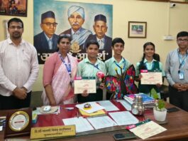 कचऱ्यातून कलाकृती’ स्पर्धेत पटवर्धन हायस्कूलला द्वितीय क्रमांक