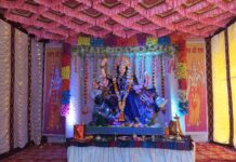 विठ्ठल रखुमाई नवतरुण मित्र मंडळ आबलोली कोष्टेवाडी येथे दुर्गा देवीच्या नवरात्र उत्सवाचे आयोजन