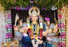 वेंगुर्ले शहरासह तालुक्यात दुर्गामातेचे भक्तीभावाने पूजन : नवरात्रोत्सवा निमित्त वातावरण भक्तिमय..