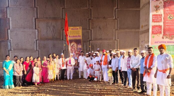 श्री शिवप्रतिष्ठान हिंदुस्थान, लांजा यांच्या वतीने श्री दुर्गामाता दौड