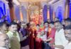 कणकवली तालुका भारतीय जनता पार्टी आयोजित नवरात्रोत्सवाला खासदार नारायण राणे, आ. प्रमोद जठार यांची भेट