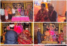 खेडची माऊलीच्या आरतीचा मान अरुण उर्फ आण्णा कदम व सौ. अनिता कदम यांना