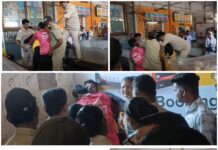 Breaking : खेड बसस्थानकात पोलिसांसमोरच एसटी कर्मचाऱ्यांचा कायदा हातात!