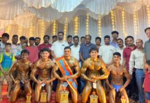 जय महाराष्ट्र मित्रमंडळ गुरववाडीच्या शरीर सौष्ठव स्पर्धेत अभिनंदन सातोपे ठरला गुरववाडी श्री