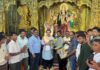 कुडाळ- मालवणचे आमदार निलेश राणे यांची राजापुरातील जय महाराष्ट्र मित्र मंडळाच्या नवरात्र उत्सवाला भेट मंडळाकडून आ. राणे यांचा सन्मान