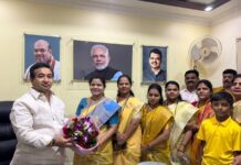 कणकवली शहरातील विकास कामांसाठी निधी उपलब्ध करून दिल्याबद्दल नगरसेवकांनी मानले पालकमंत्री नितेश राणे यांचे आभार