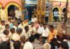 श्री दिर्बादेवी मंदिरासाठी संदेश उर्फ गोटया सावंत यांची पाच लाखांची देणगी