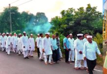 जल्लोषी, भक्तीमय अन् जगदंबेच्या जयघोषी वातावरणात नवदुर्गेच विसर्जन
