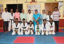 विभागीय शालेय तायक्वांदो स्पर्धेमध्ये संगमेश्वरच्या तायक्वांदो पट्टूंचे सुयश