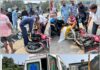 मुंबई-गोवा महामार्गावर कापसाल येथे दुचाकी घसरून अपघात; महिला जखमी