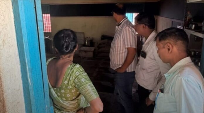 वेळंब घाडेवाडी शाळेत कुकरचा स्फोट