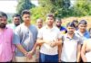 लांजा येथील जेसीबी डंपर ट्रॅक्टर संघटनेच्या वतीने बोरवाडी येथे वनराई बंधारा