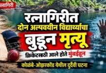 क्रिकेट सामन्यासाठी आलेल्या दोन अल्पवयीन विद्यार्थ्यांचा डोहात बुडून दुर्दैवी मृत्यू
